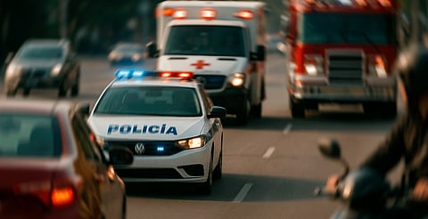 ¿Por qué es importante ceder el paso a patrullas, ambulancias y bomberos?