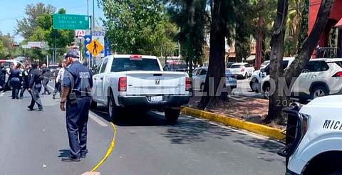 Investiga FGE, agresión contra agentes ministeriales de Guanajuato, perpetrado sobre avenida Camelinas