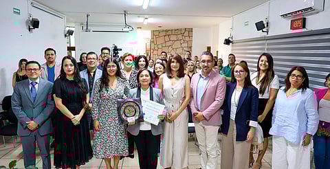 Senadora Amalia García imparte ponencia en el IEM sobre participación política y derechos de las mujeres