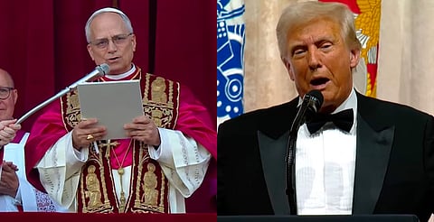Trump felicita al nuevo papa León XIV, de EU