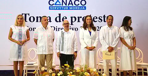 Rinde protesta Alondra Villaseñor como Presidenta de Canaco Morelia por el periodo 2025-2026