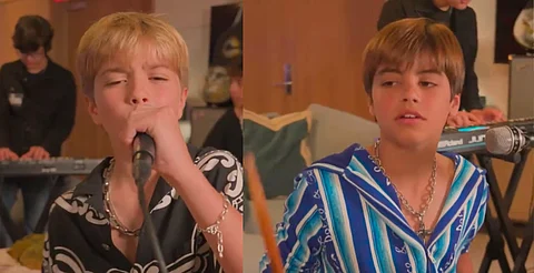 Sasha canta, Milan toca: los hijos de Shakira brillan en su primer videoclip