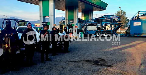 Frustran intento de robo a nodriza en la carretera Pátzcuaro-Morelia
