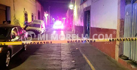 Disparos de arma de fuego dañan domicilio en el Centro Histórico de Morelia