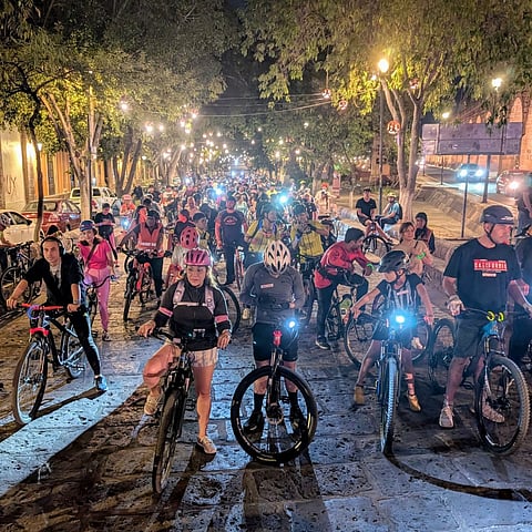 Habrá rodada nocturna para festejar a Morelia