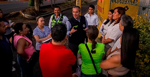 Policía Morelia le apuesta a la cercanía y eficacia con recorridos vecinales: va por todas las colonias