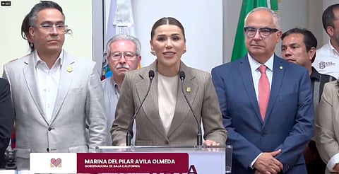 Gobernadora de Baja California responde a revocación de visa: "No hay nada que esconder"