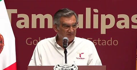 Vocería de Seguridad de Tamaulipas dice que es "información no confirmada" la revocación de visa a gobernador