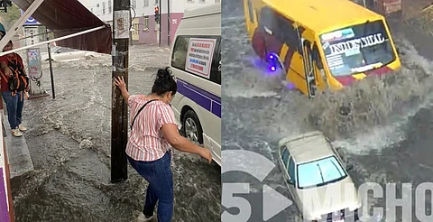 Primera lluvia de la temporada deja encharcamientos en estos puntos de Morelia
