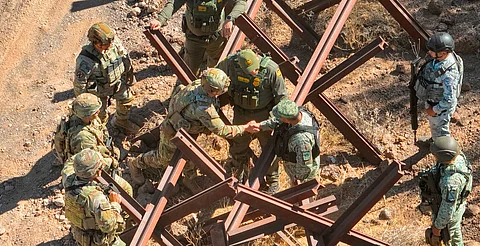 México y EU realizan operativo espejo para reforzar seguridad en la frontera