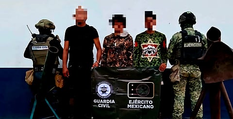 Detienen a tres hombres tras enfrentamiento en Tierra Caliente, Michoacán