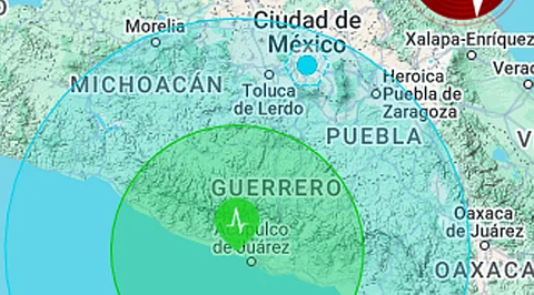 Tiembla en Guerrero y se siente en Morelia, Michoacán