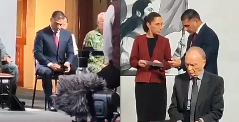 VIDEO: así avisaron a Harfuch y Sheinbaum del asesinato de funcionarios de la CDMX