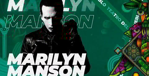 ¡Sorpresa en la Fenapo! Marilyn Manson llegará con su show a San Luis Potosí