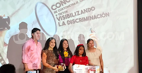 Premian a ganadores y ganadoras del Concurso Visibilizando la Discriminación