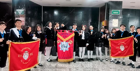 ¡Con pasión! Estudiantina de la Técnica 65 gana segundo lugar en concurso estatal