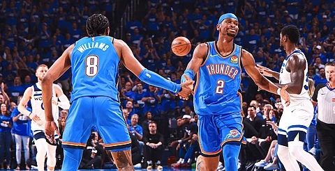 OKC limitó a los Wolves a 41.4% en tiros de campo