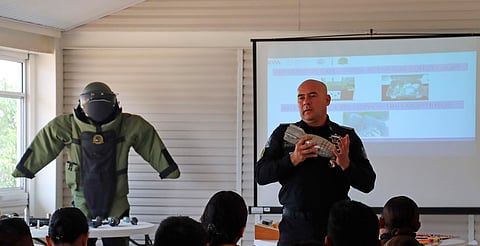 Michoacán capacita equipos antiexplosivos para la seguridad del Mundial de Fútbol 2026