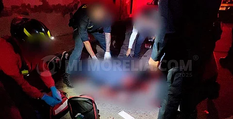 Iban a cobrar y los machetean en la colonia Molino de Parras de Morelia