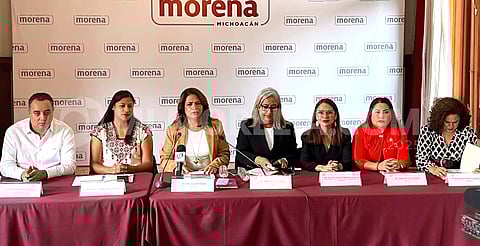 Morena en Michoacán respalda a Claudia Sheinbaum ante temas clave de la agenda nacional