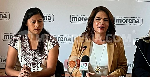 Morena reitera el diálogo ante manifestación por parte de comuneros de Arantepacua