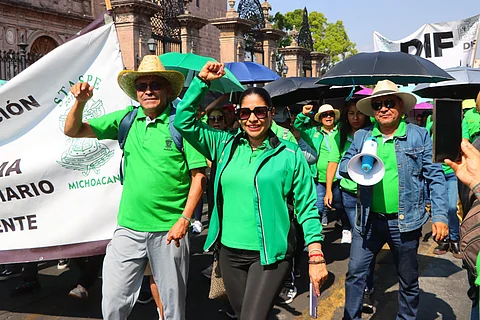 STASPE anuncia manifestación pacífica: tomará calles de Morelia este miércoles