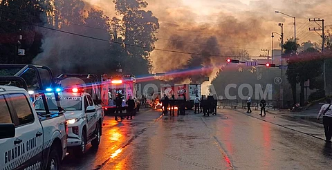 Reunión, retirada y regreso violento: así fue la protesta en Casa Michoacán