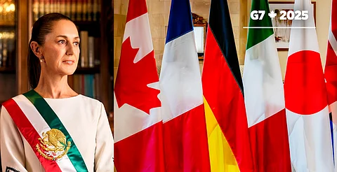 Claudia Sheinbaum habría recibido invitación para asistir a la cumbre del G7 en Canadá