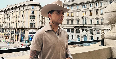 VIDEO: Christian Nodal se reencuentra con su hija Inti
