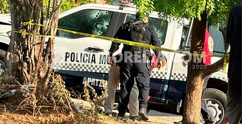 Ataque armado deja un comandante muerto y dos policías heridos en Apatzingán