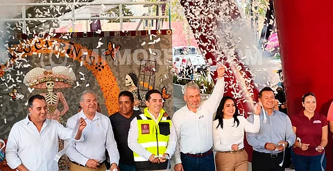 Gobernador inaugura Paso Catrinas de Villas del Pedregal