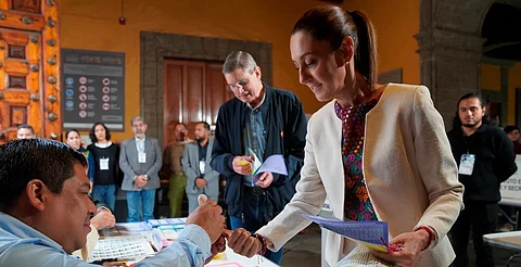 "Histórica elección judicial fue un éxito", celebra Claudia Sheinbaum