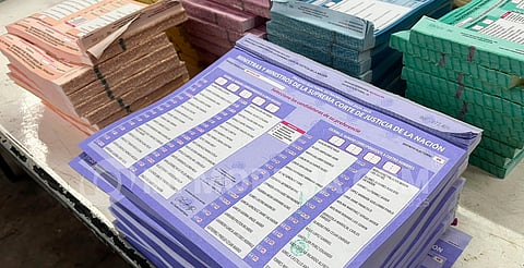 Sin complicaciones fueron trasladados todos los paquetes electorales judiciales en Michoacán