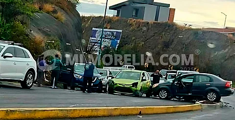 Se registran 2 accidentes vehiculares en diferentes puntos de Morelia