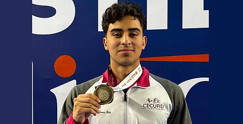 Oro para Michoacán en olimpiada nacional, en 100 metros mariposa
