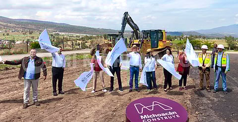 Inicia ampliación de la avenida Amalia Solórzano en Morelia