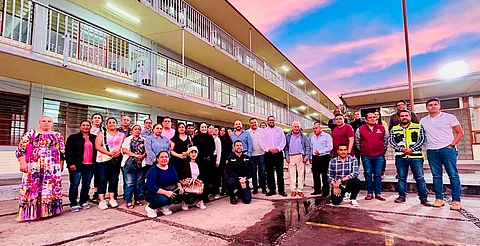 Secundaria Técnica 3 es segura; obras del teleférico continúan