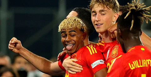 La Roja se impuso con goles de Williams, Merino, Yamal y Pedri