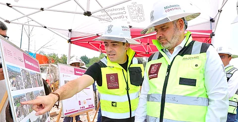 Michoacán construye un mejor Morelia, destacó el gobernador