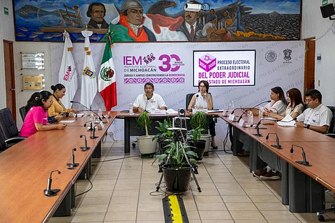 Presenta IEM avance de los cómputos distritales de la elección judicial