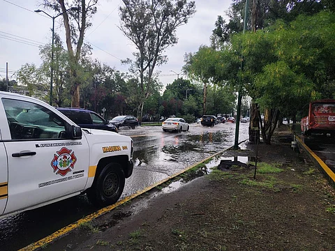 Protección Civil mantiene recorridos tras lluvias de este sábado en Morelia
