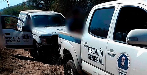 Taxista desaparecido fue asesinado y su taxi usado en emboscada a policías de Apatzingán, revelan