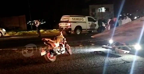 Morelia: muere mujer en accidente de moto en salida a Salamanca
