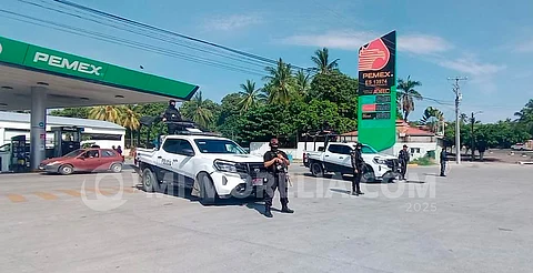Refuerzan seguridad en gasolineras de Buenavista ante amenazas del crimen organizado