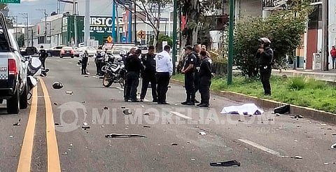 Muere policía que atropelló a joven en la Madero Poniente de Morelia; ambos, ya identificados
