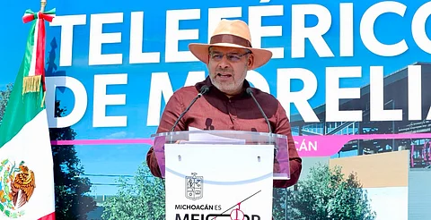 Rápidos, ecológicos, económicos y seguros, así serán los teleféricos de Morelia y Uruapan: Bedolla