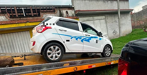 Recuperan taxi robado en Morelia; fue ubicado en Vicente Lombardo