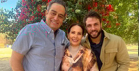 Nicola Porcella revela nueva imagen desde el set de 'Amanecer', grabada en Michoacán