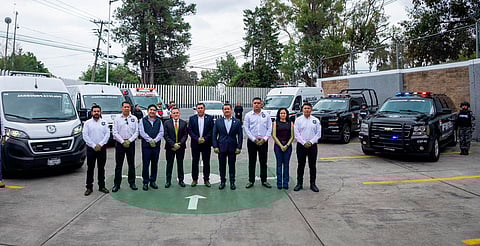 Entrega Torres Piña vehículos y equipo especializado al Sistema Penitenciario