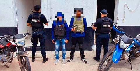 Detienen a 3 presuntos extorsionadores en Puruándiro; uno es policía y otro menor de edad